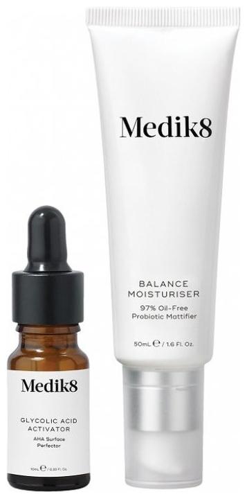 Medik8 Balance Moisturiser with Glycolic Acid Activator 50ml (Haarpflege set)