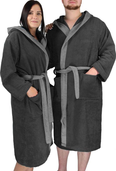 Actual product image Normani Bathrobe Two-Tone (M)