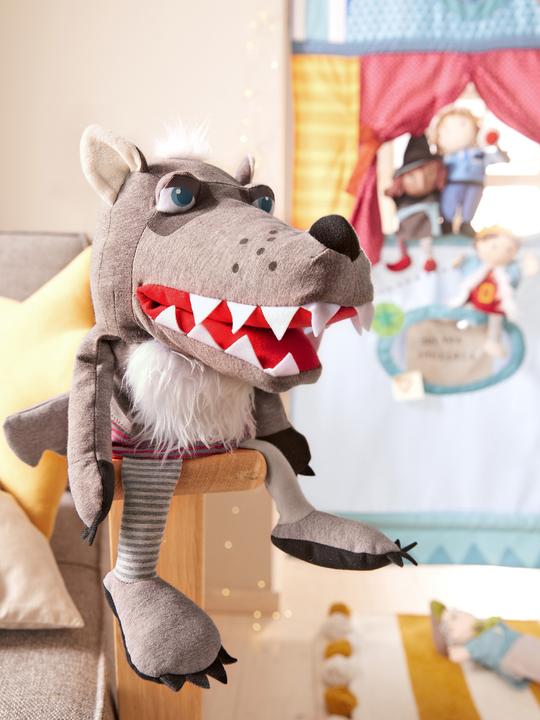 Produktbild Haba Handpuppe Wolf Grisbert