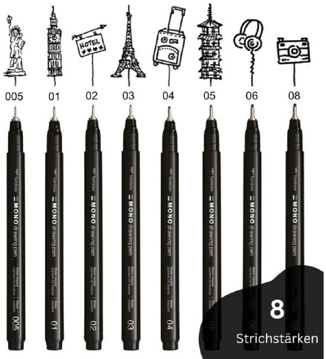 Produktbild Tombow Mono (Schwarz, 1 x)
