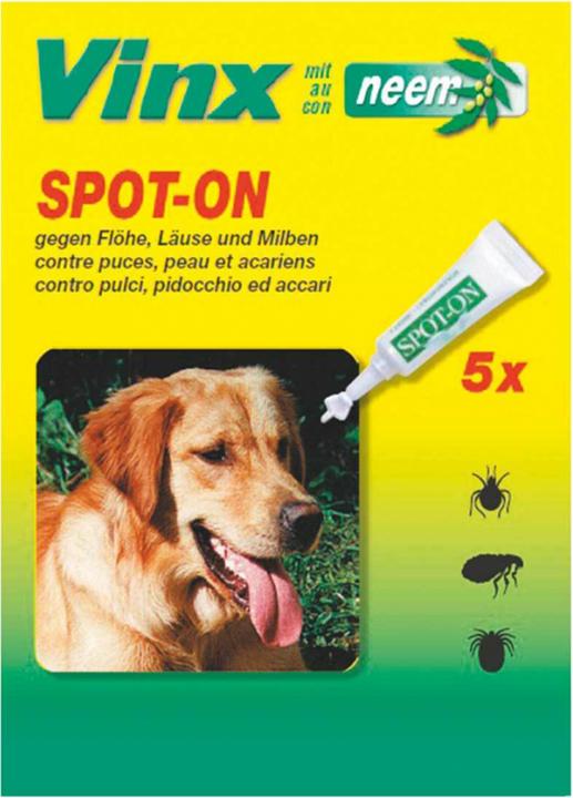 Immagine prodotto Vinx Bio Spot On cane neem (Cane, 5 ml)