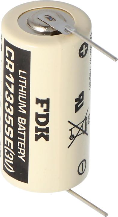 Image du produit FDK Batterie CR17335 SE Size 2/3A, mit Lötpadel (1 pcs, AA, 1800 mAh)
