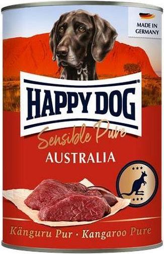 Immagine prodotto Happy Dog Cibo umido Sensible Pure Australia Kangaroo, 400 g (Adulto, 1 pz., 400 g)