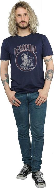 Produktbild Deadpool Vintage Circle TShirt (XXL)