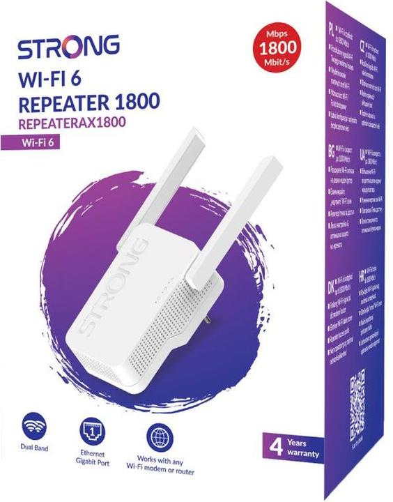 Actual product image Strong REPEATERAX1800 REPEATERAX1800 (1201 Mbit/s, 574 Mbit/s)