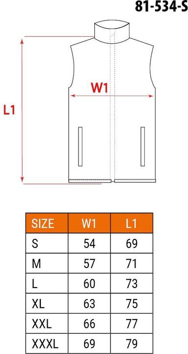 Valori nutrizionali e ingredienti Neo Gilet in piuma PREMIUM taglia S (S)