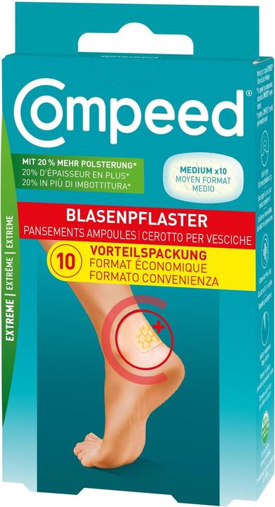 Actual product image Compeed Blister plaster Extreme for heel (10 x)