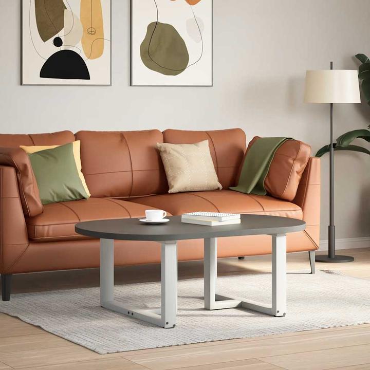 Immagine prodotto VidaXL Gambe per tavolino a T 2 pezzi Bianco 70x25x(42-43) cm Gamba del tavolo in acciaio