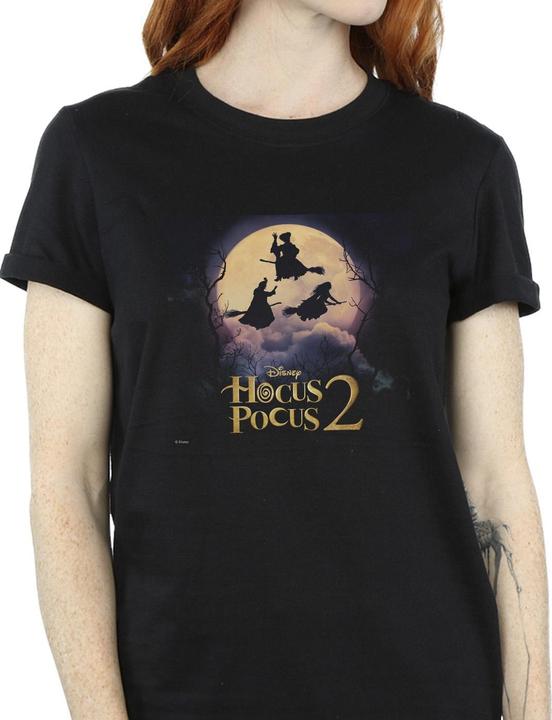 Immagine prodotto Disney Hocus Pocus Witches Flying Maglietta Ampia Donna (XL)