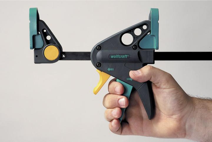 Produktbild wolfcraft wolfcraft 1 EHZ - Einhandzwinge PRO 65/300mm (300 mm)