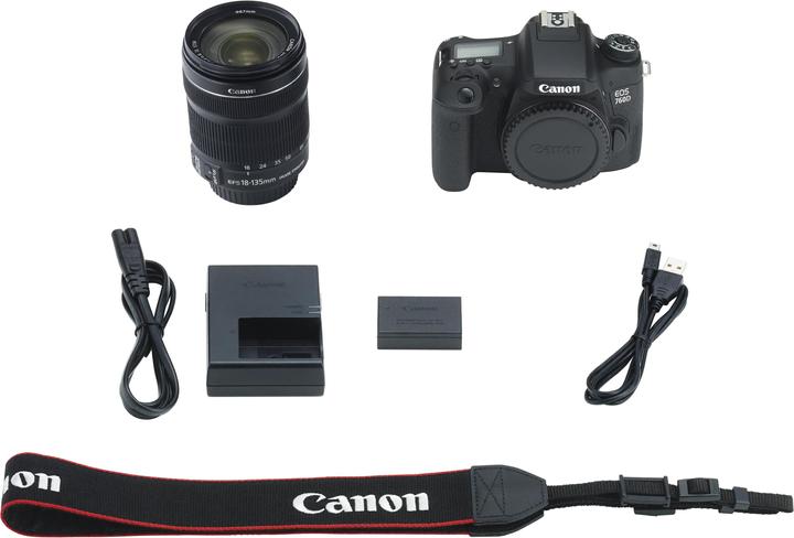 Image du produit Canon Kit EOS 760D (24.20 Mpx, APS-C / DX)