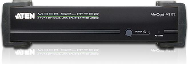 Actual product image Aten Port DVI Dual Link Audio/Video Splitter