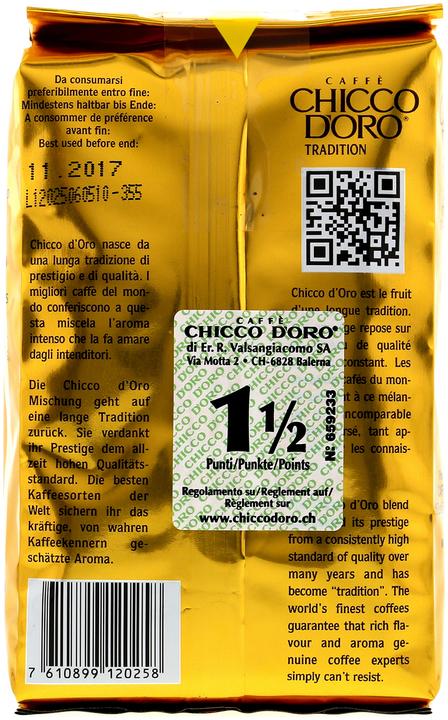 Immagine prodotto Chicco D'oro Tradizione (250 g)