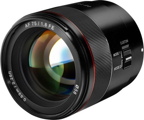 Image du produit Samyang AF 75mm f/1.8 FE, Sony E (Sony E, Plein format)