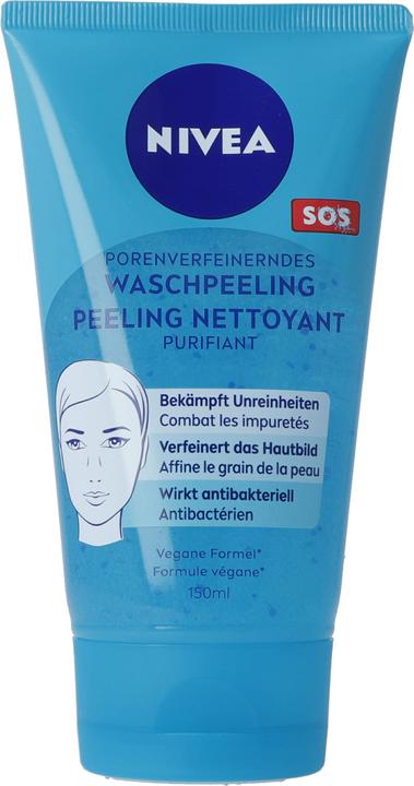 Produktbild NIVEA Porenverfeinerndes Waschpeeling (Peeling, Mitesserentferner, 150 ml)