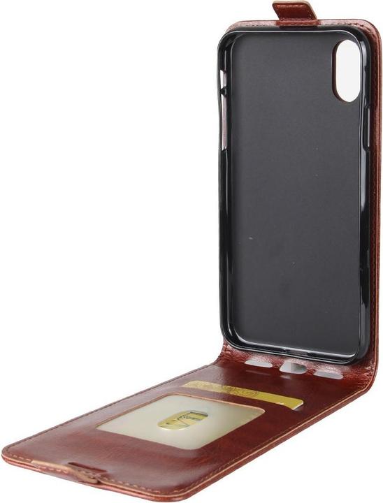 Actual product image Cover-Discount Leather Flip Case with photo compartment vertical (Apple iPhone X, Apple iPhone XS)