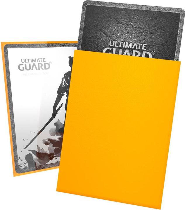 Actual product image Ultimate Guard Kartenhülle Katana Sleeves Standardgrösse Gelb 100