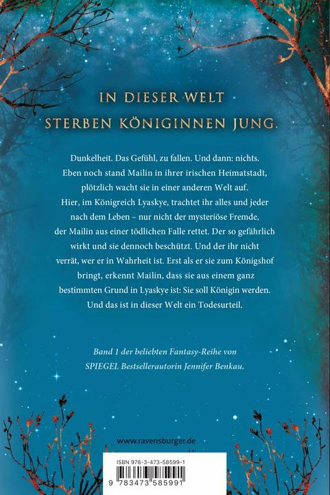 Immagine prodotto Ravensburger One True Queen, Band 1: Von Sternen gekrönt (Tedesco, Jennifer Benkau, 2021)