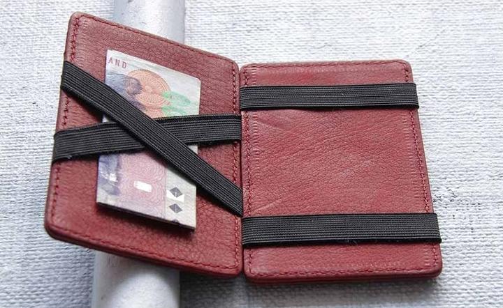 Actual product image Pajass Leather credit card holder