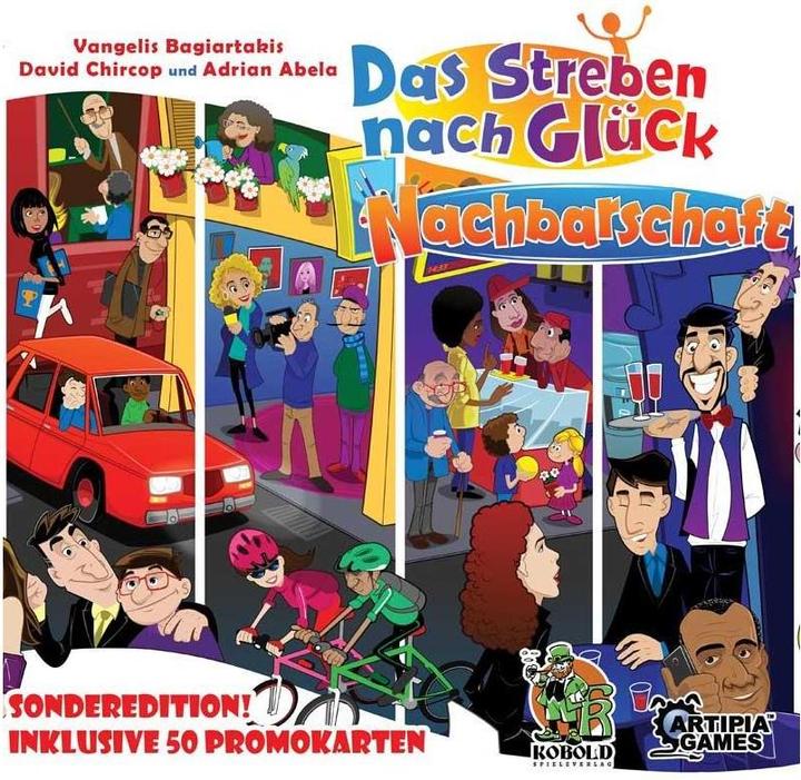 Actual product image Kobold The Pursuit of Happiness: Nachbarschaftt, board game for 1 - 4 players, a (German)