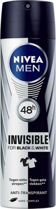 NIVEA MEN BLACK & WHITE INVISIBLE deo vapo 200 ml (Spray, 200 ml)