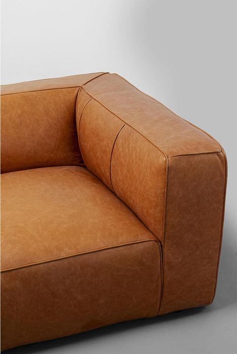 Image du produit Kare Design Canapé Cubetto Smart cuir marron clair 220cm (3 places)