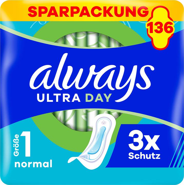 Actual product image Always Ultra (136 x, Sanitary pads)