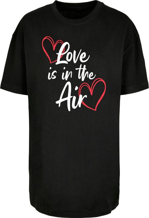 Merchcode Ladies Valentines Day - Love is in the Air Oversized Boyfriend Tee - 118341 (XS)
