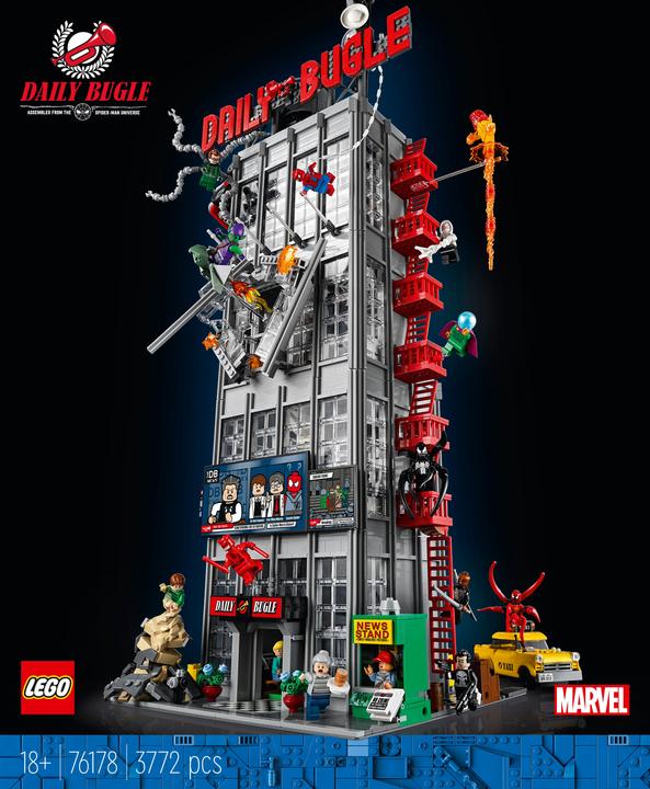 Actual product image LEGO Daily Bugle (76178, LEGO Marvel, LEGO Rare Sets)