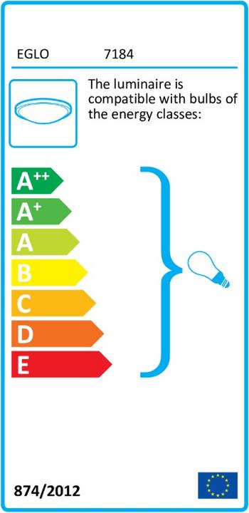 Energy Label EGLO Salome (E27)