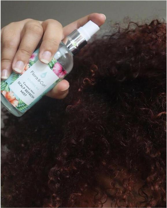 Produktbild Flora & Curl SOOTHE ME coconut mint scalp refresh mist 100 ml (100 ml)