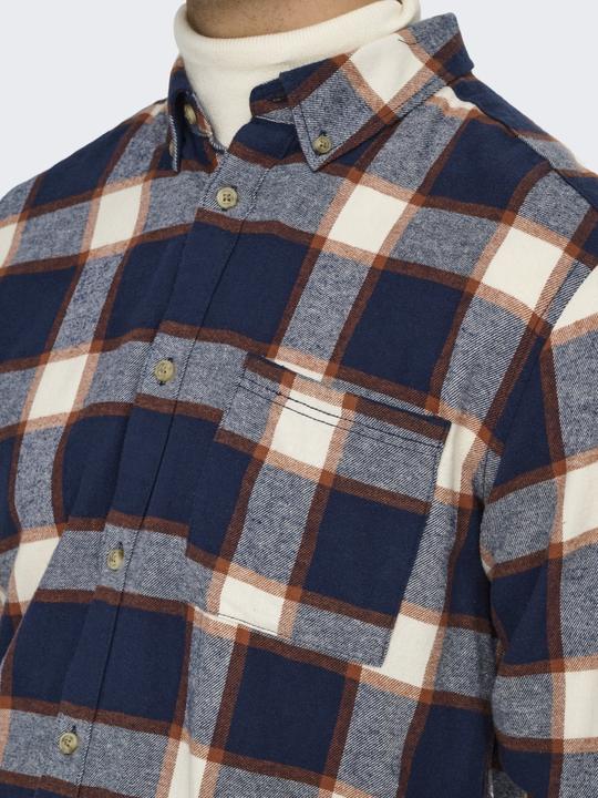 Produktbild Only & Sons Onsral Ls Slim Check Shirt (XXL)