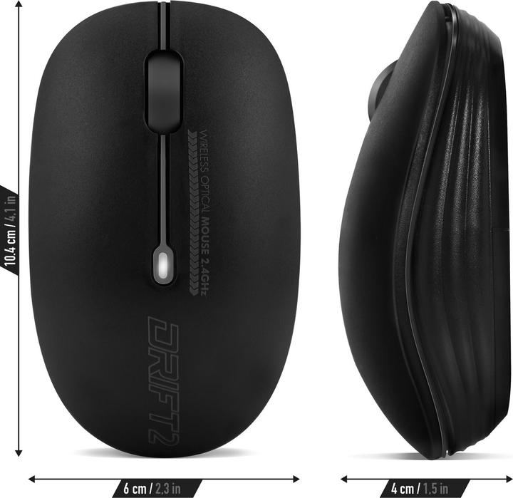 Image du produit Advance Souris Sans Fil Drift 2 (Noir) (Sans fil)