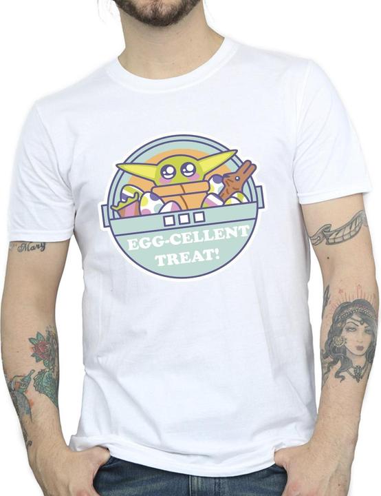 Actual product image Star Wars Mens The Mandalorian Eggcellent Easter T-Shirt (3XL)