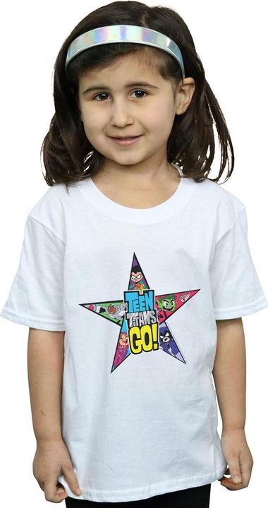 Produktbild Teen Titans Go Star Logo TShirt Mädchen (152, 158)