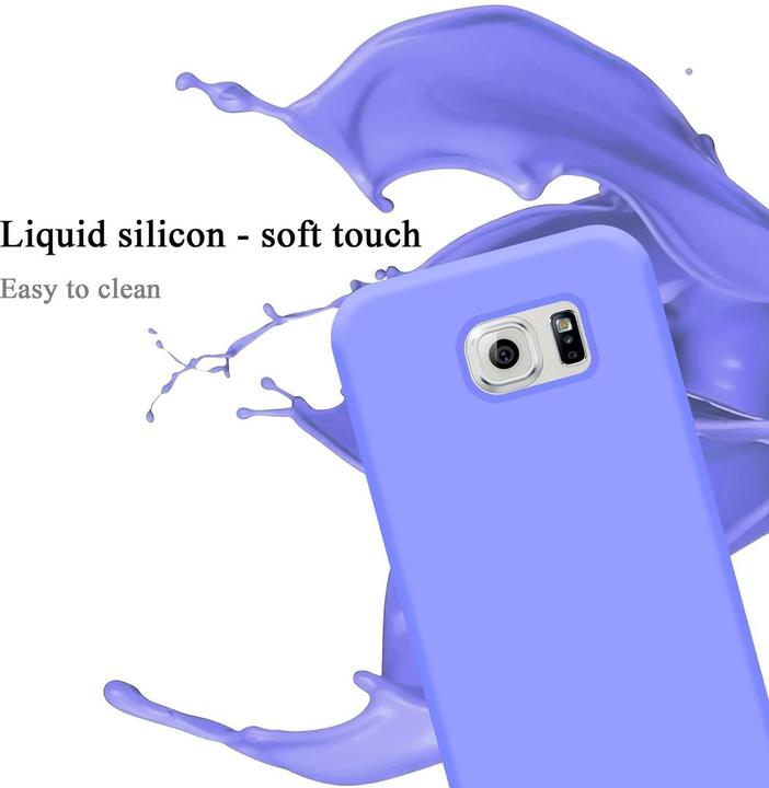 Immagine prodotto Cadorabo Copertura della cassa del silicone liquido TPU (Samsung Galaxy S6)