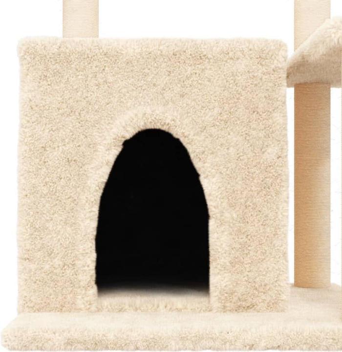 Image du produit VidaXL Kratzbaum mit Sisal-Kratzsäulen Creme 83 cm,Farbe (83 cm, Crème)