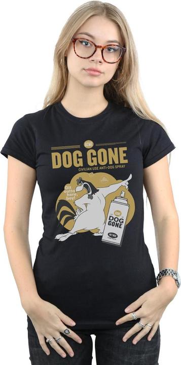 Actual product image Looney Tunes Womens/Ladies Foghorn Leghorn Dog Gone Cotton T-Shirt (XL)