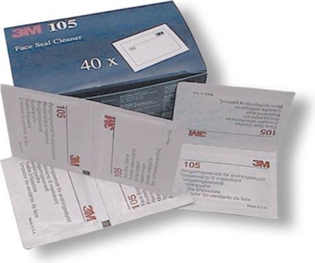 Produktbild 3M Reinigungstüch 105 für Makenkörper (Keine offizielle Schutzklasse, 40 x)