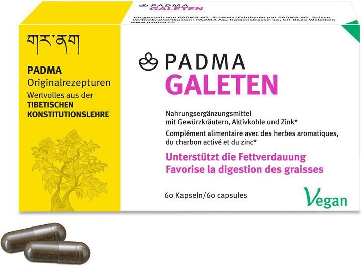 Actual product image Padma Galets (60 Piece, Capsules, 54 g)