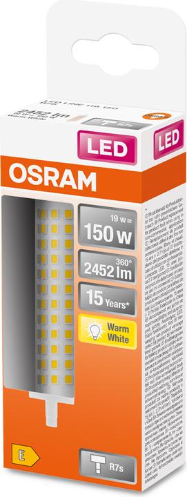 Actual product image Osram Line R7s (R7s, 19 W, 2452 lm, 1 x, E)