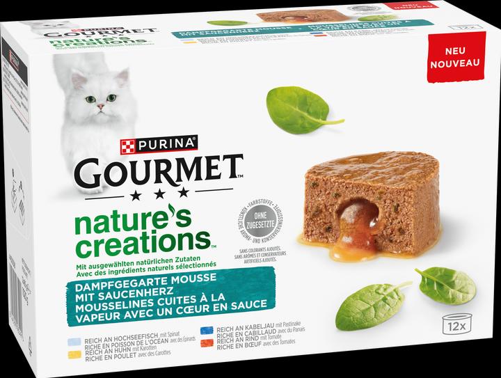 Produktbild Gourmet Nature's Creations Mousse (Adult, 12 Stk., 1020 g)