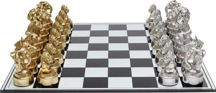 Actual product image Kare Design Deko Objekt Chess Animals 60x60cm