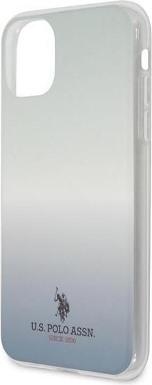 Image du produit U.S. Polo US Polo USHCN61TRDGLB iPhone 11 Bleu / Collection de motifs à dégradé bleu (Apple iPhone 11)