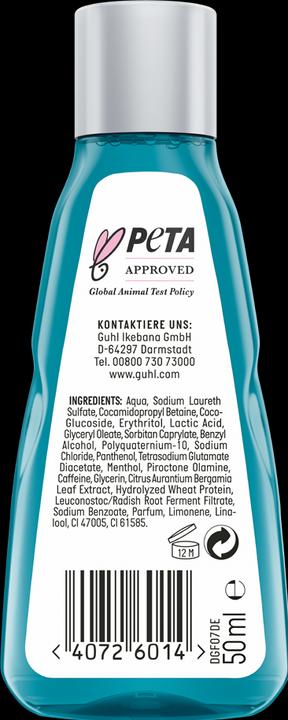 Produktbild Guhl 3in1 Frische & Pflege (50 ml, Flüssiges Shampoo)