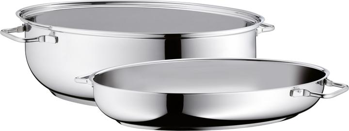 Image du produit Silit Multibraises avec D.38x26cm acier inoxydable (Cocotte + faitout, Acier inoxydable)