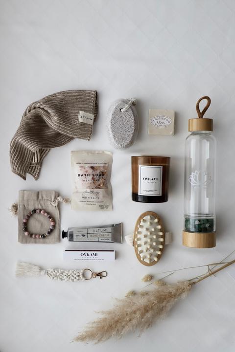Produktbild Oykami Mama & Freundin Geschenkbox "Rom" Grün XL (Körperpflegeset)