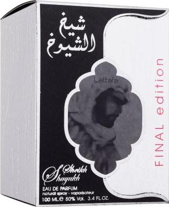 Image du produit Lattafa Perfumes Lattafa Sheikh Al Shuyukh Final Edition Eau De Parfum 100 ml (man) (Eau de parfum, 100 ml)