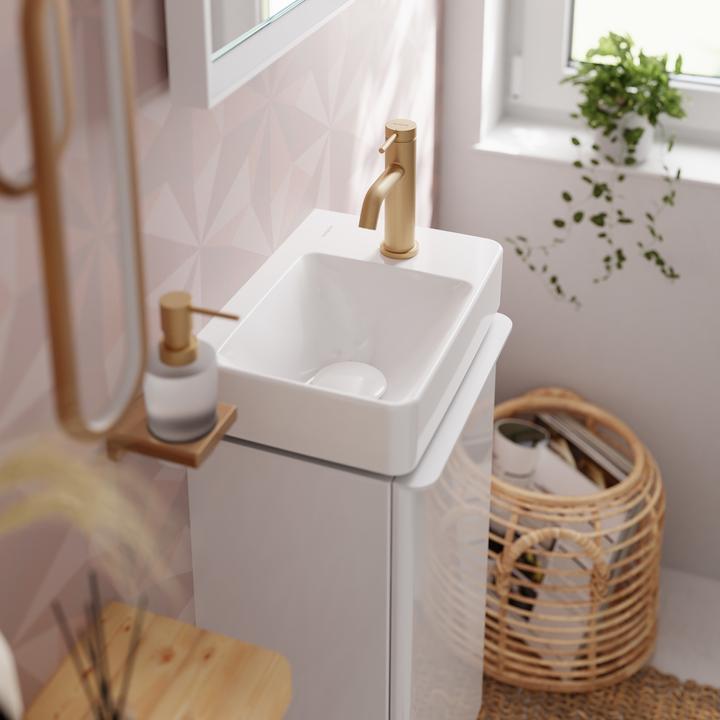 Image du produit hansgrohe Tecturis S Robinet sur pied 80 avec manette pour eau froide ou prémélangée, saillie 108