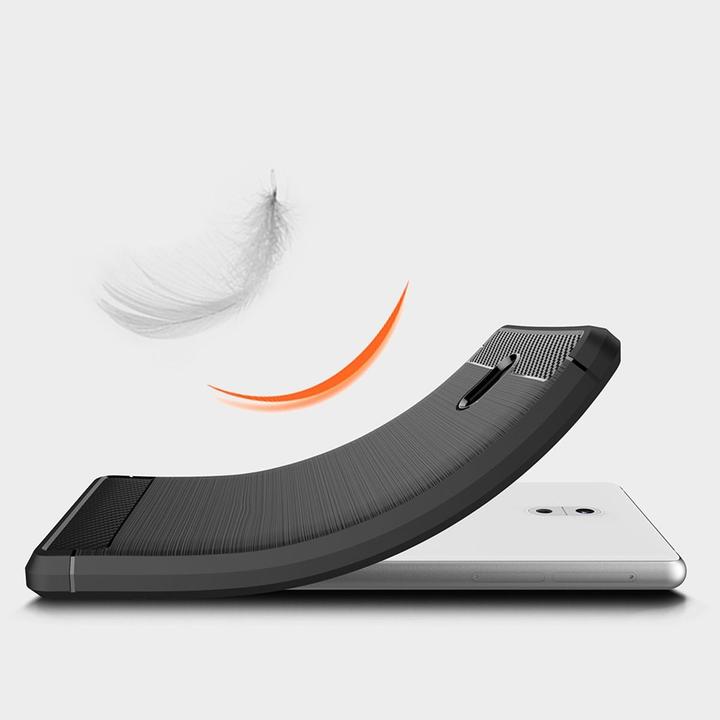Produktbild König Design Nokia 3 Hülle Case Handy Cover Schutz Tasche Schutzhülle Bumper Schale Etui Grau (Nokia 3)